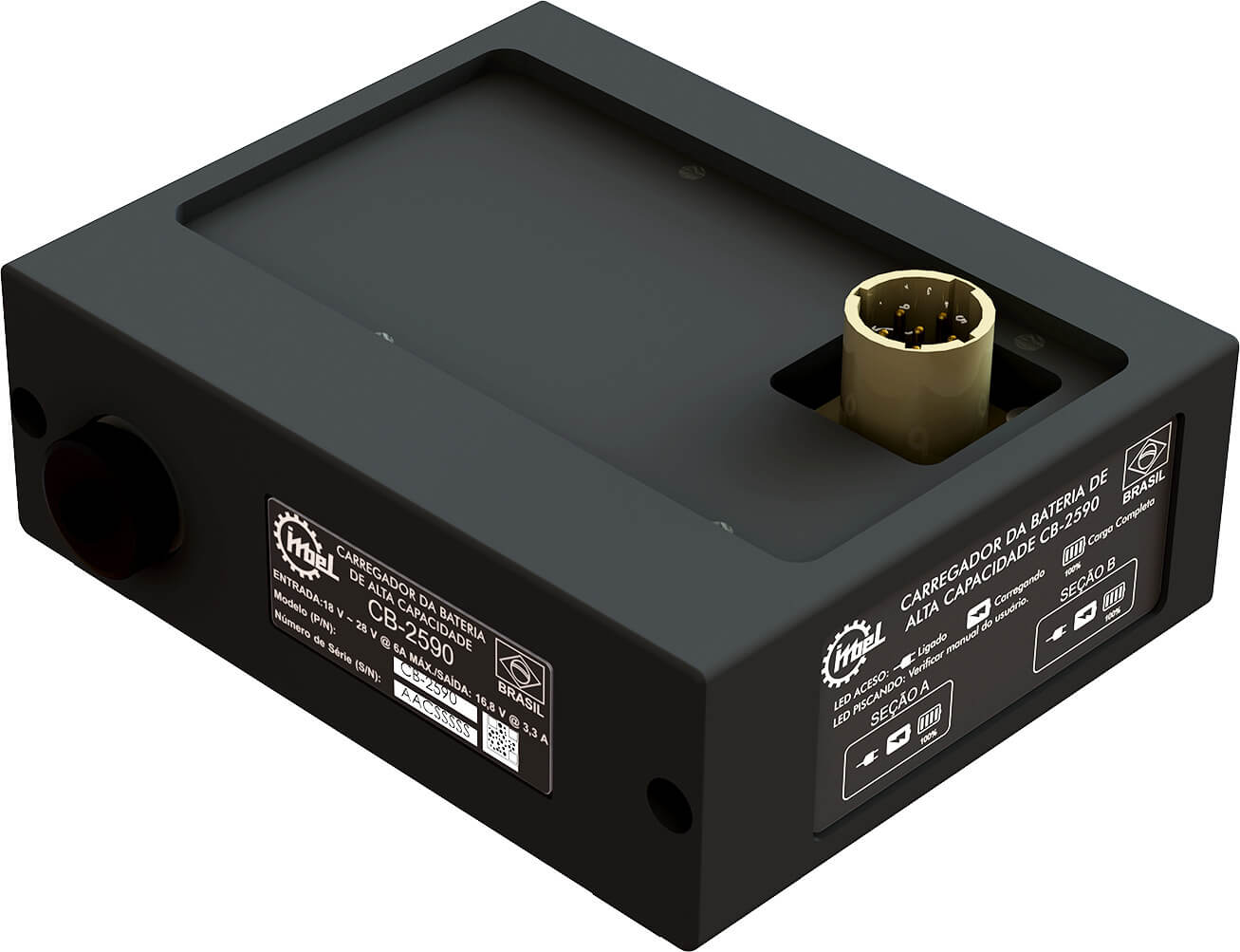 Carregador Bateria Alta Capacidade CB-2590